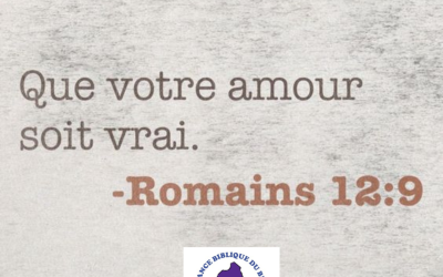Romains 12:9