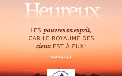 Mathieu 5 verset 3