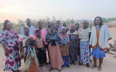 Visite des groupes d&rsquo;écoute FVE à Sinendé