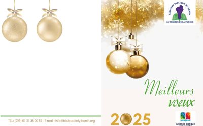 Joyeux Noel et meilleurs vœux 2025