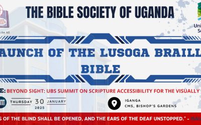 Participation de L&rsquo;ABB au Lancement de la Bible Lusoga en braille en OUGANDA