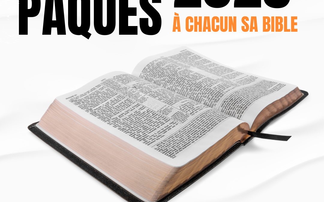 ️ ️PÂQUES 2025 : La Foi Se Partage  À Chacun Sa Bible ✨