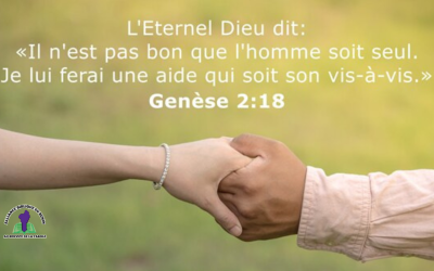 Méditation du jour : « Façonnés pour la relation : l’essence du partenaire fidèle » (Genèse 2:18)