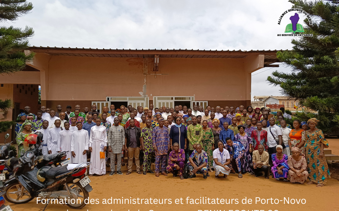 Formation des administrateurs et facilitateurs de Porto-Novo dans le cadre de la Campagne BENIN ECOUTE 60