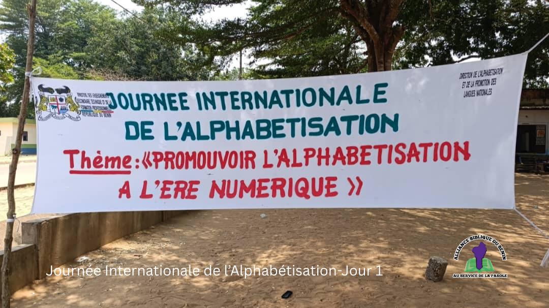 Journée Internationale de l’Alphabétisation – Jour 1