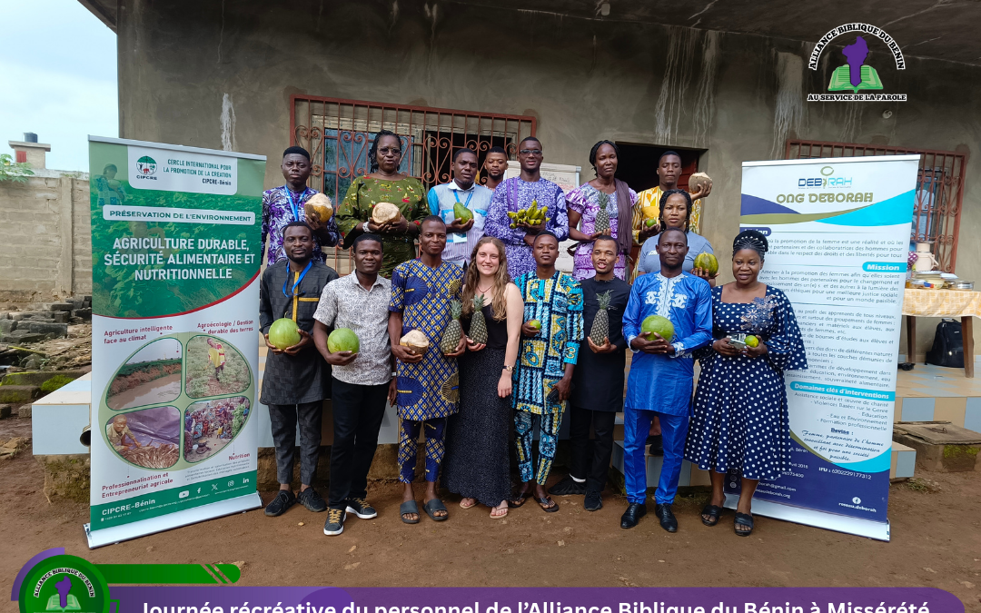 Journée récréative du personnel de l’Alliance Biblique du Bénin à Missérété
