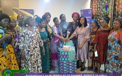 Anniversaire 1 an de « PAROLES DE FEMMES, PAROLE DE DIEU »