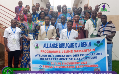 L’Alliance Biblique du Bénin impulse la formation des formateurs pour le programme « Jeune Samaritain »
