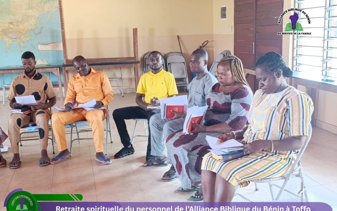 Retraite spirituelle du personnel de l’Alliance Biblique du Bénin au monastère de Toffo