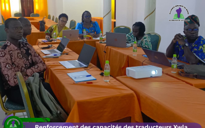 Renforcement des capacités de l&rsquo;équipe de traduction de la Bible Xwla