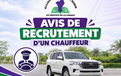 Avis de recrutement d&rsquo;un Chauffeur-Diffuseur (CDD)