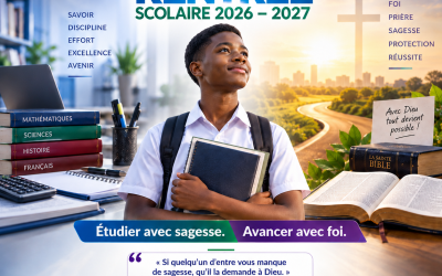 Bonne rentrée scolaire 2026-2027 : étudier avec sagesse, avancer avec foi