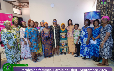 Paroles de femmes, Parole de Dieu : Septembre 2026